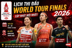 Lich thi dau giai cau long World Tour Finals 2026 Thumbnail Cau Logn TV