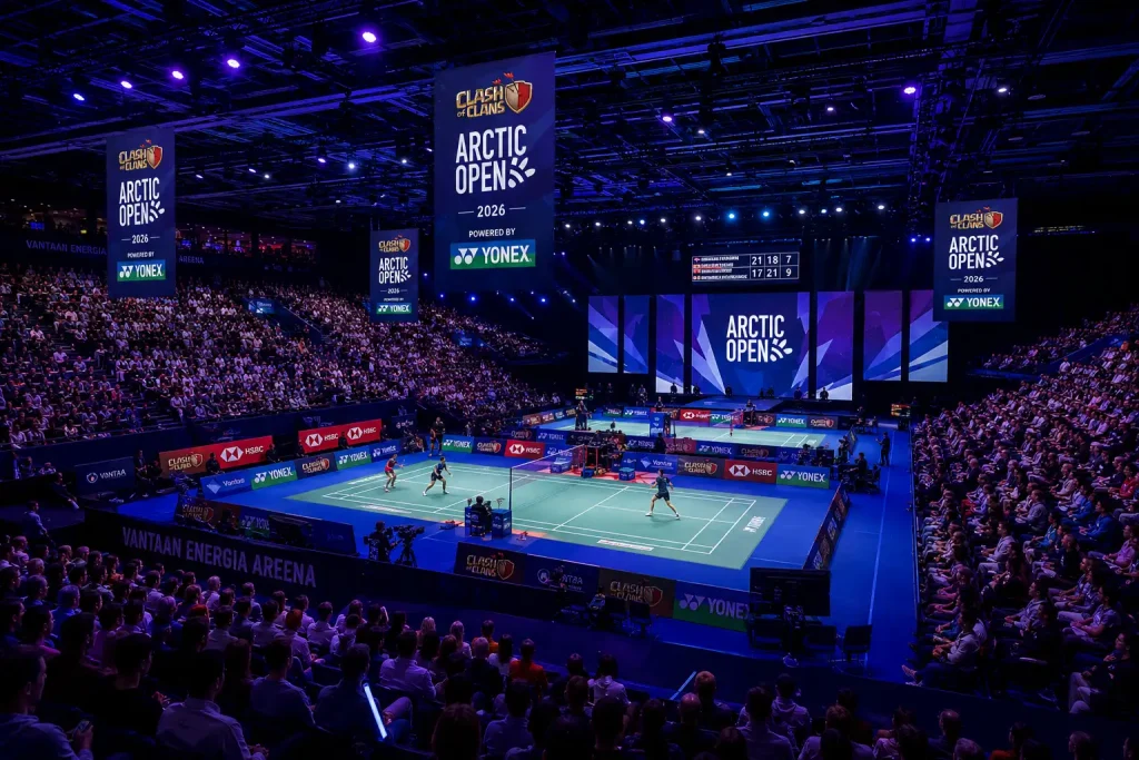 Lich thi dau Arctic Open 2026 - Cau Long TV