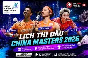 Lich thi dau giai cau long China Master - Cau Long TV thumbnail