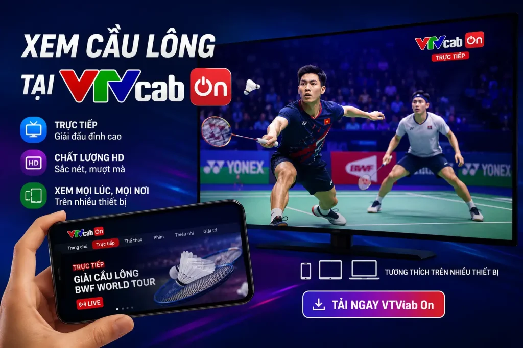 Xem Cau Long O Dau - Vtvcab On - Cau Long TV